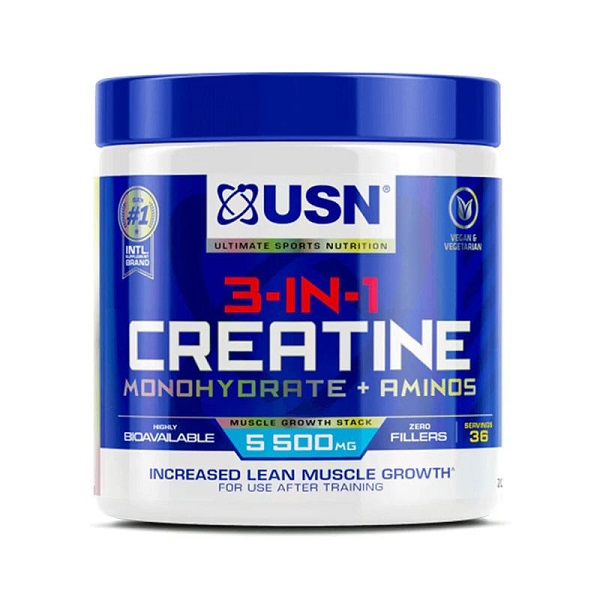 تصویر کراتین مونوهیدرات 3 در یک یو اس ان USN در فروشگاه سانیکس فیت