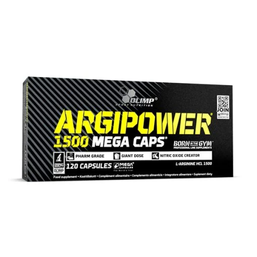 Olimp Argi Power 1500 Mega Caps Arginine product image at Sunxfit