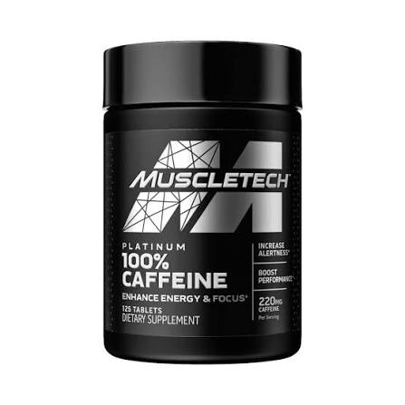 Muscle Tech Platinum 100% Caffeine MuscleTech product image at Sunxfit
