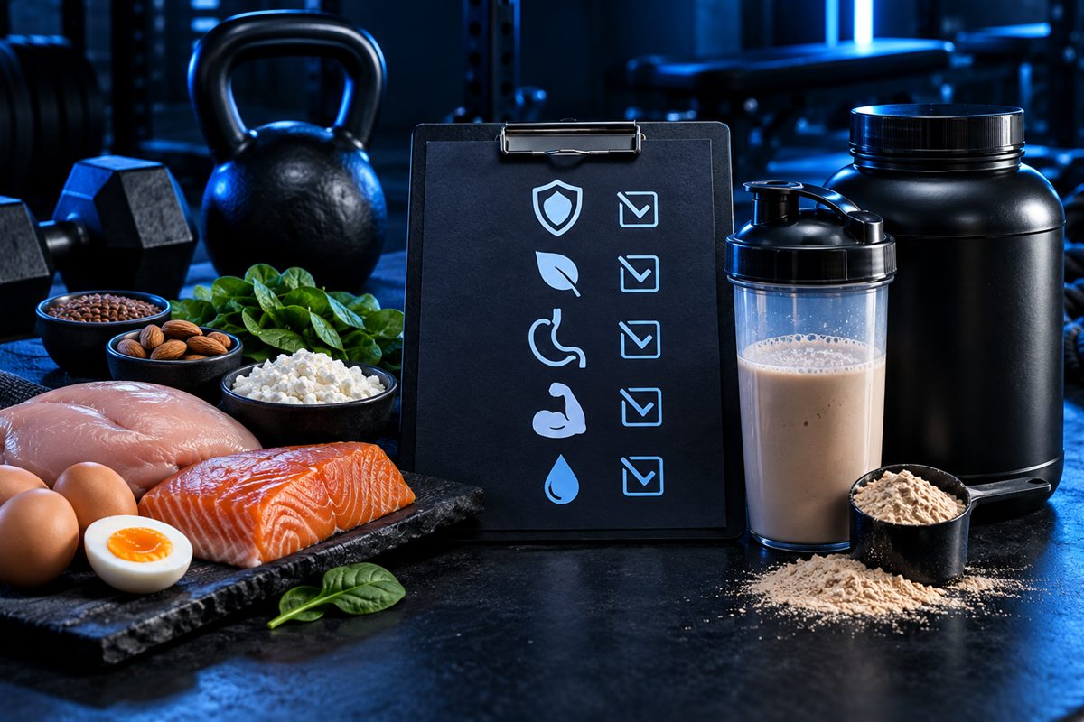 Sports nutrition article visual